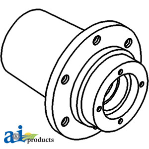 A-161963A Hub, Front Wheel (6 Bolt)