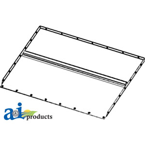 A-AH83618 Feeder House Bottom, Upper Back, Regular Length