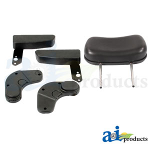 A-F10M200 Seat, F10 Series, Mechanical Suspension / Armrest / Headrest / Black Vinyl