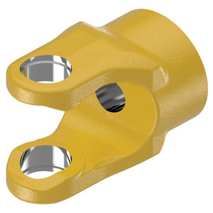 A-800-6922 Implement Yoke, Round Bore (With Keyway & Set Screw)