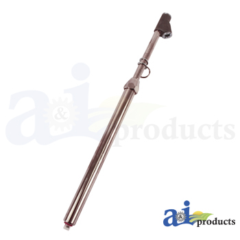 A-S-986 Straight Foot Dual Chuck Head Tire Gauge