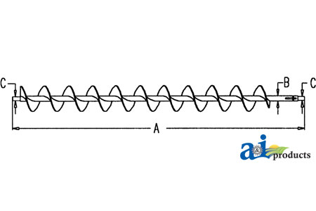 A-AH91468 Auger, Clean Grain, Lower
