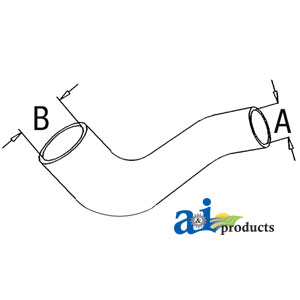 A-1438669R1 Radiator Hose, Upper