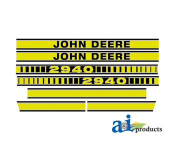 A-JD2940 Hood Decal
