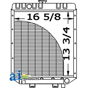 A-A173836 Radiator