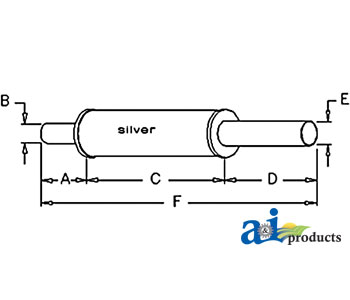 A-70219534 Muffler