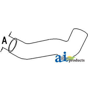 A-168687A Radiator Hose, Upper
