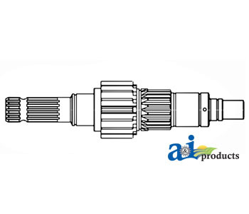 A-92501C1 Shaft, PTO 1000 RPM