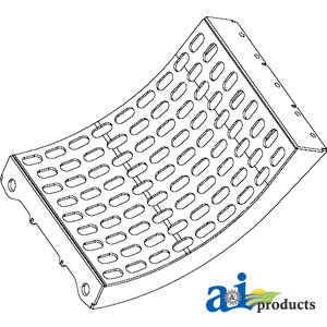 A-87000772 Concave (LH); Slotted