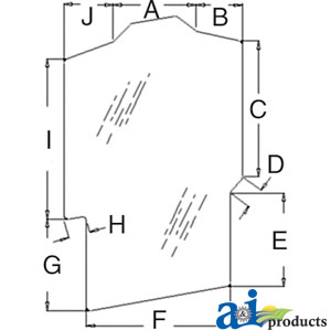 A-86988661 Glass, Windshield
