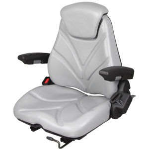 A-F20ST3005 Seat, F20 Series, Gray Vinyl