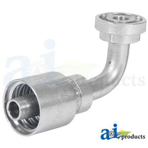 A-C6190-08-08-W CODE 61 FLG HEAD-90° ELBO