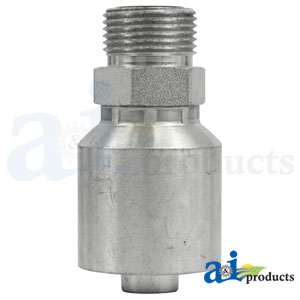 A-MF-10-10-W (HW-MF) Male Seal Lok - Rigid - Straight (w/ O-Ring)