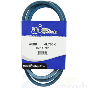 A-A68K Aramid Blue V-Belt (1/2" X 70" )