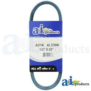 A-A21K Aramid Blue V-Belt (1/2" X 23" )