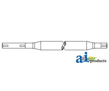 A-AH219997 Shaft, Feeder House Dust Fan