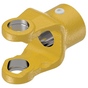 A-800-8330 Round Bore Implement Yoke (With Keyway & Set Screw)