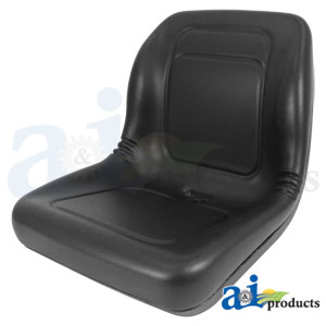 A-LGT100BL Seat, Lawn & Garden, UTV, Tractor, Black Vinyl