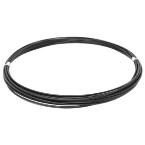 A-1701341 #12 Nylon Covered Cable Pin, Black Coating, 25' Spool