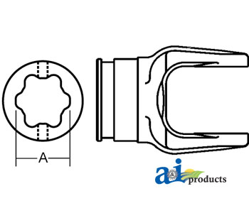 A-W168278-A Outer Profile Yoke, S6