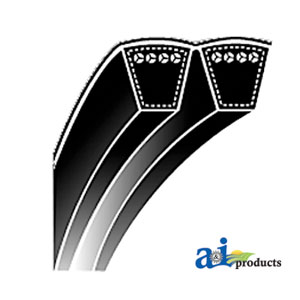 A-A53/02 Classical Banded V-Belt (1/2" X 55")