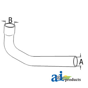 A-1962545C1 Radiator Hose, Upper
