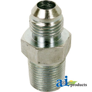 A-3404-06-06 Straight Connector JIC-BSPT Male, 2 pk