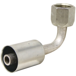 A-461-3318 90° Female Flare Steel Beadlock Fitting