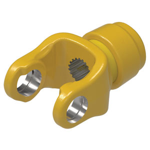 A-101-8421 Tractor Yoke, 1 3/8" - 21 Spline w/ Slide Collar