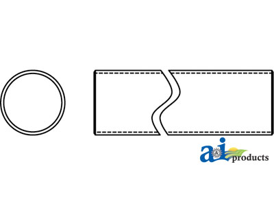 A-D6244109 Tube, 2 3/4" O.D. Round (.109 wall)