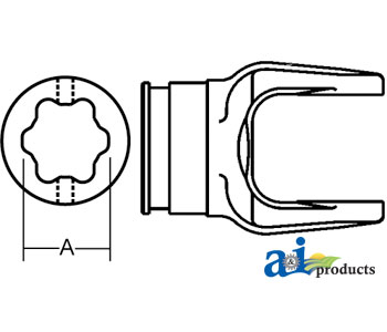 A-W168279-A Inner Profile Yoke, S5