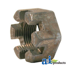 A-00020900 Nut 1-1/8"-12 Slotted