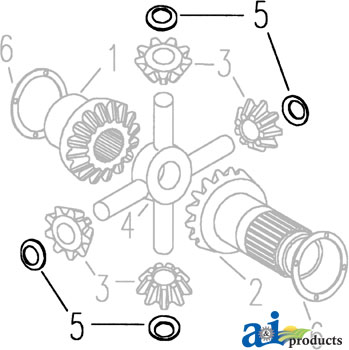 A-508E4230A Washer, Thrust