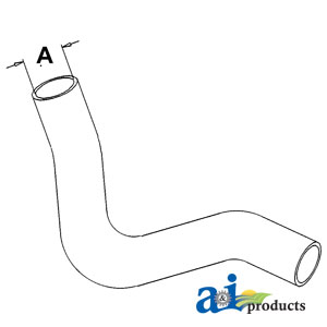 A-T33401 Radiator Hose, Upper