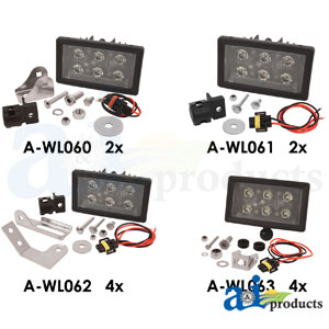 A-WL8000KT Light Kit, LED, 12 Lights