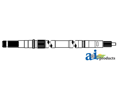 A-66180C2 Shaft, PTO 1000 RPM