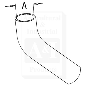A-194299M1 Radiator Hose, Top