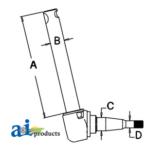 A-897236M94 Spindle (RH)