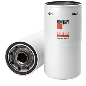 A-LF670 Filter, Lube, Full-Flow Spin-On (QTY 6)