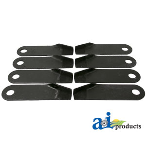 A-AH205909 Kit, Straw Chopper Blade; Paddle Type, 4 LH / 4 RH