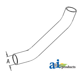A-T22496 Radiator Hose, Upper