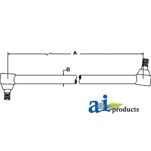 A-507436M91 Tie Rod (RH)