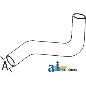 A-1695562M1 Radiator Hose, Bottom