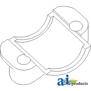 A-320033 Housing, Shaker Shoe Bearing Half