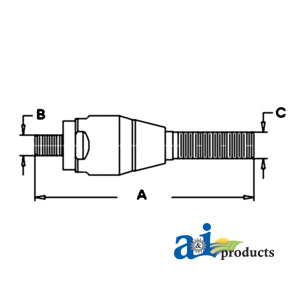 A-AL39320 Ball Joint, RH