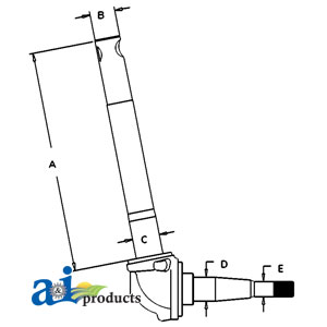 A-NCA3105B SPINDLE, RH