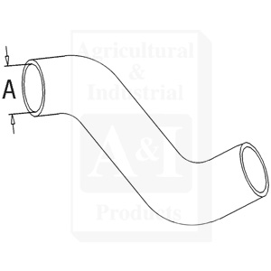 A-194735M2 Radiator Hose, Bottom