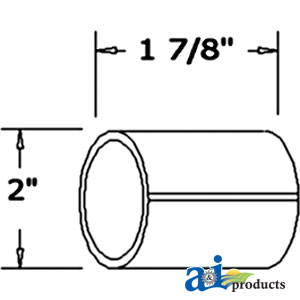 A-196049M1 Bushing, Front Axle Pivot