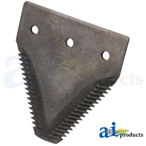 A-211-271 Black 11ga Top Serrated, 3 Hole