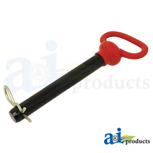 A-HP106 Hitch Pin, Red Handled 7/8" x 6 1/2